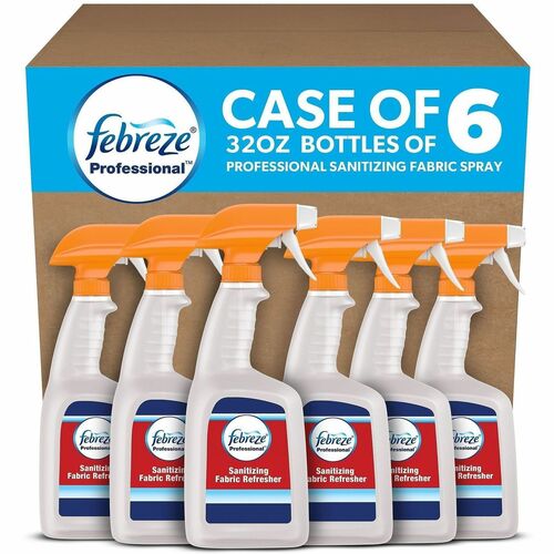 Procter & Gamble Commercial  Fabric Refresher,Sanitizing,Trigger,32oz, 6/CT