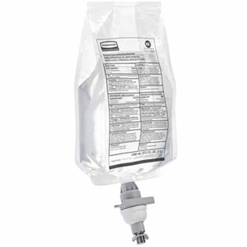 Rubbermaid Commercial Products  Hand Sanitizer, Foam, Alcohol-based, 1100ml, 4/CT, Clear