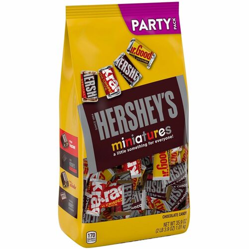 Hershey Co  Candy,Mini,Hershey's/Krackel/Mr.Goodbar,35.9 oz Bag