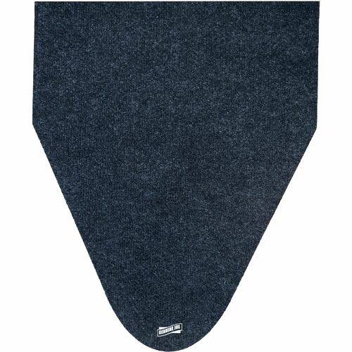 Genuine Joe  Urinal Mat, Deodorizing, 16.75"x20.5"x1.25", 6/CT, Black-GJO85202