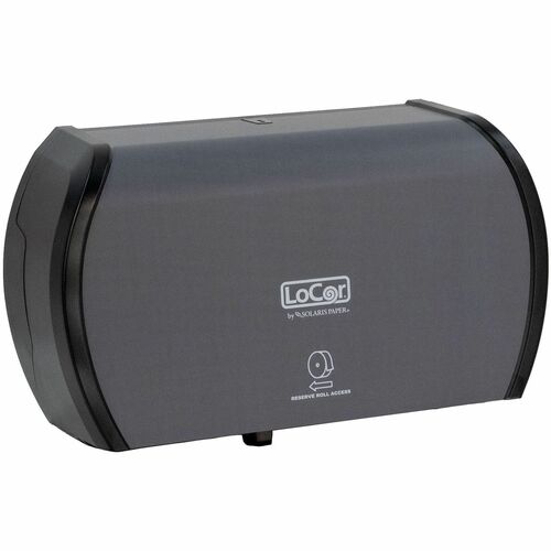 Solaris Paper, Inc.  Dispenser,Toilet Paper,2 Roll,14.96"x8.94"x5.24",MTEGY