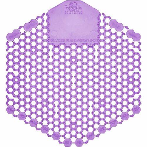 Fresh Products  Urinal Screen,Lavender,30-day,6-1/2"x7"x2/3",10/BX,OE-FRS3WDS60LAV