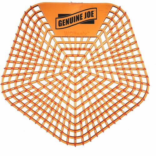 Genuine Joe  Urinal Screen,Mango Mist,30-Day,10/CT,Orange-GJO85187