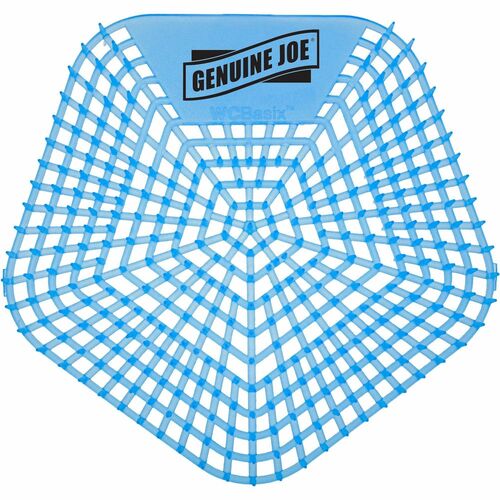 Genuine Joe  Urinal Screen,Clean Cotton,30-Day,10/CT,Blue-GJO85189