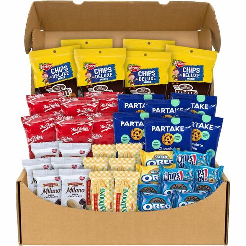 Green Rabbit  Snack Box,Cookie Lovers Variety,40/CT-GRR70000162