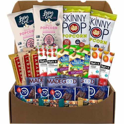 Green Rabbit  Snack Box,Low-Calorie,Bars/Popcorn/Nuts,28/CT-GRR70000128