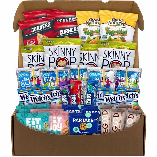 Green Rabbit  Snack Box,Allergen-Friendly,Fruit Snacks/Popcorn,38/CT-GRR70000156