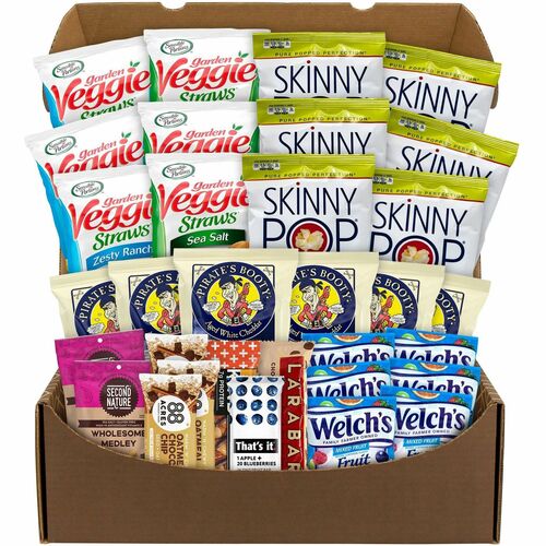 Green Rabbit  Snack Box,Gluten-Free,Popcorn/Trail Mix/Bars,32/CT-GRR70000004