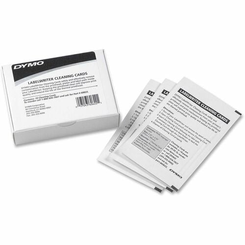 Dymo  Printhead Cleaning Cards,f/LabelWriter,10/BX,WE-DYM60622
