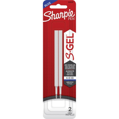Newell Brands  Refill, f/Sharpie S-Gel, 0.7mm, 2/PK, Blue