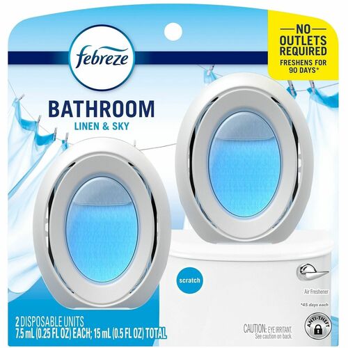 Procter & Gamble Commercial  Air Freshener,Small Spaces,Linen&Sky,25oz,2/PK,6/CT,WE/BE