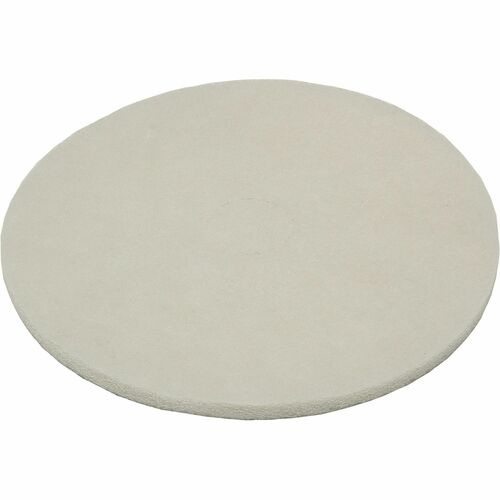 SKILCRAFT  Floor Pads,Polishing,4100 Series,17",5/BX,White