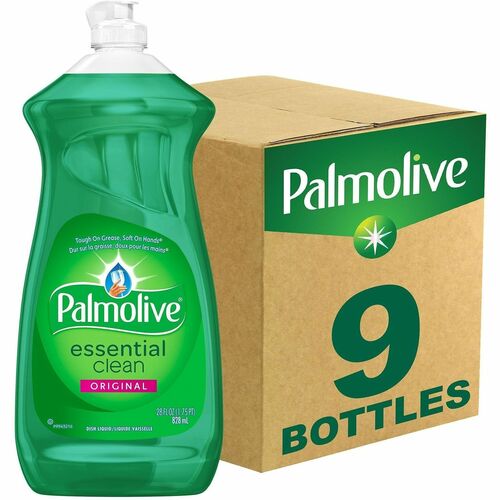 Colgate-Palmolive Company  Dish Soap,Liquid,Original,FreshScent,28oz,9/CT,Green
