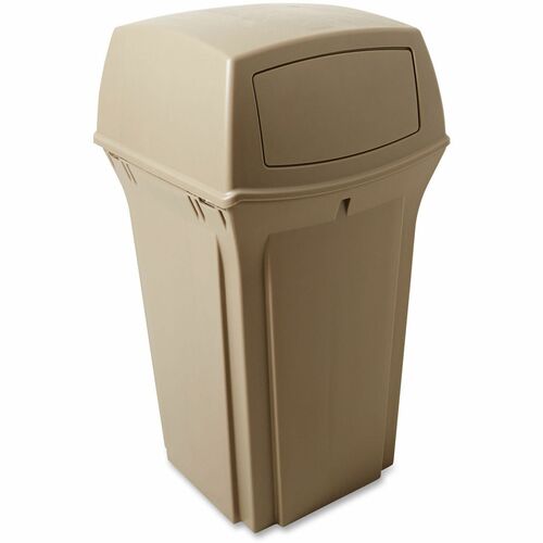 Rubbermaid Commercial Products  Ranger Container, 35Gal, Beige