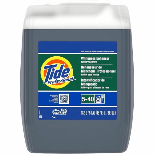 Procter & Gamble Commercial  RinseAid,f/Laundry,NonBleach,Whiteness,Concentr,5Gal,Purple