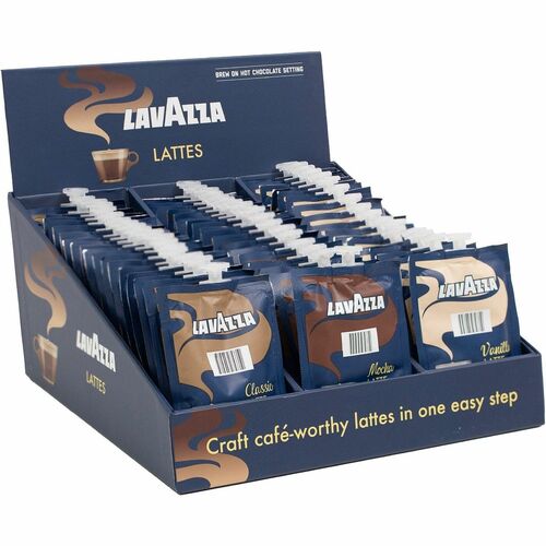 Lavazza  Latte,Freshpacks,Classic/Vanilla/Mocha,0.56oz,54/CT,BN