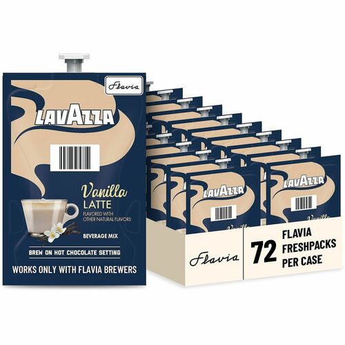 Lavazza  Latte,Freshpacks,Vanilla,0.56oz,72/CT,BN