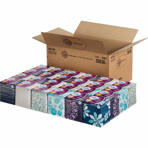 Procter & Gamble Commercial  Facial Tissue,2-Ply,Ultra Soft,8-2/5"x8-1/5",56/BX,24/CT,WE
