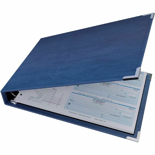 Davis Group of Companies Corp  Binder,f/Checks,7Ring,600Cap,Pouch&Pockt,14.5"x9.75"x2",NYBE