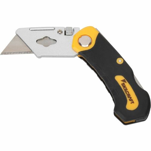 SKILCRAFT  Utility Knife,Folding,Nylon Handle,6-1/8" Blades,BK