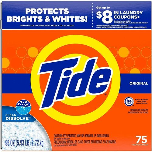 Procter & Gamble Commercial  Laundry Detergent,Powder,f/Regular/HE,75 Loads,95oz,WE