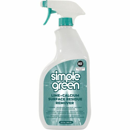 Simple Green  Lime Scale Remover,Spray,32oz,White