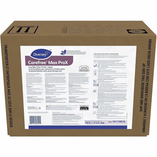Diversey Care  Floor Finish/Sealer,Carefree,5 Gallon,White-DVO101110016