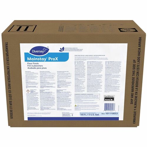 Diversey Care  Finish,f/Floors,Marks/Scuffs/Scratches,Ammonia,5Gal,White-DVO101110053