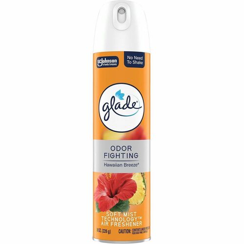 S.C. JOHNSON & SON, INC  Air Freshener Spray,Hawaiian Breeze,Glade,8oz,MI
