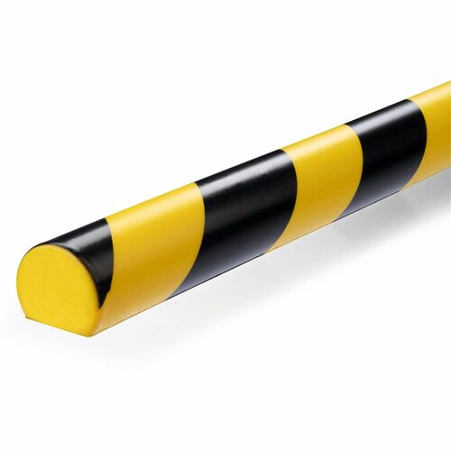 Durable Office Products  Protection Profile,Surface,1.57"Wx1.25"Hx39.37"D,5/PK,YW/BK