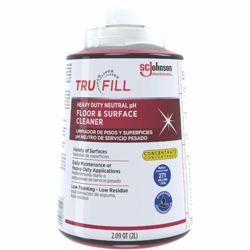 S.C. JOHNSON & SON, INC  Floor Cleaner,TruFill Cartridge,Concentrate,2-Liter,2/CT,RD