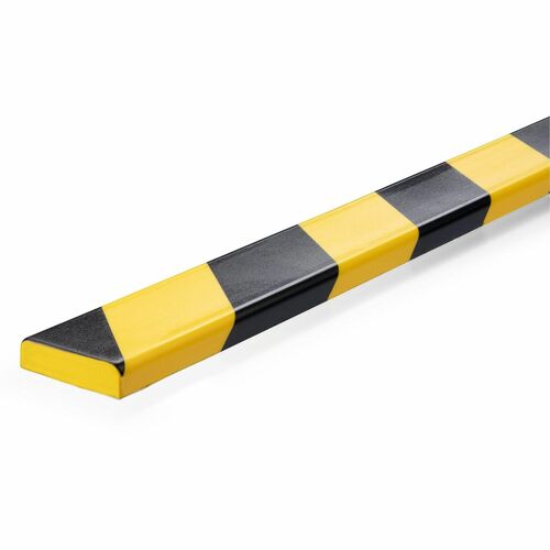 Durable Office Products  Protection Profile,Surface,1.57"Wx0.39"Hx39.37"D,5/PK,YW/BK