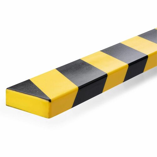 Durable Office Products  Protection Profile,Surface,2.36"Wx0.78"Hx39.37"D,5/PK,YW/BK