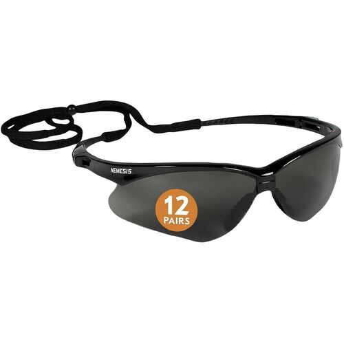 Ansell Healthcare Products  Glasses,Safety,UVProtect,NoSlip,Anti-Fog,12/BX,12/CT,BK/SKE