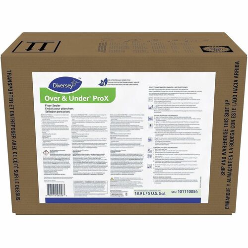 Diversey Care  Sealer,f/FinishedFloors,NonDolvenated,Envirobox,5Gal,White-DVO101110054