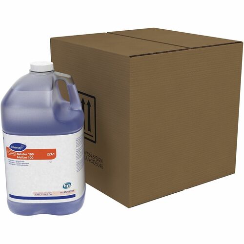 Diversey Care  Detergent,Laundry,Heavy-Duty,UniversalUse,1 Gallon,4/CT,Blue-DVO95751559CT