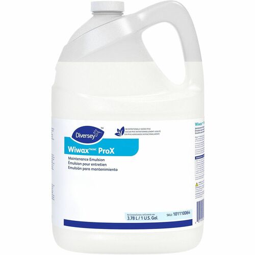Diversey Care  Cleaner/Emulsifier,Wiwax,f/Floors,1 Gallon,White-DVO101110064