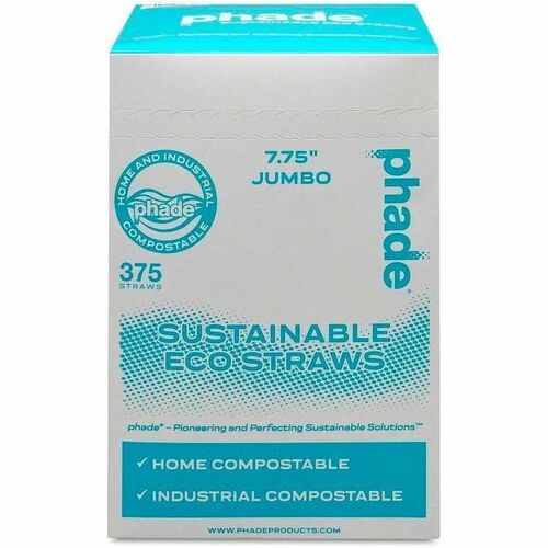 Wincup  Straws,Comp.,Univ.Fit,PHA,ColdBev.,7.75",375/BX,Caribbean BE