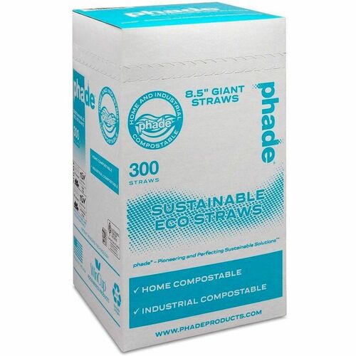 Wincup  Straws,Comp.,Univ.Fit,PHA,ColdBev.,8.5",300/BX,Caribbean BE