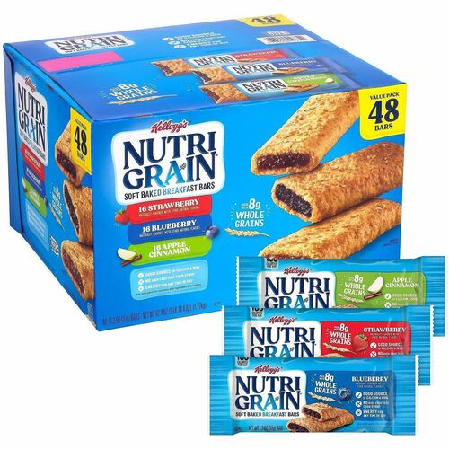 Green Rabbit  Snack Box,Breakfast Bars,Variety,Whole-Grain,16/BX,3BX/CT,MI-GRR22000508