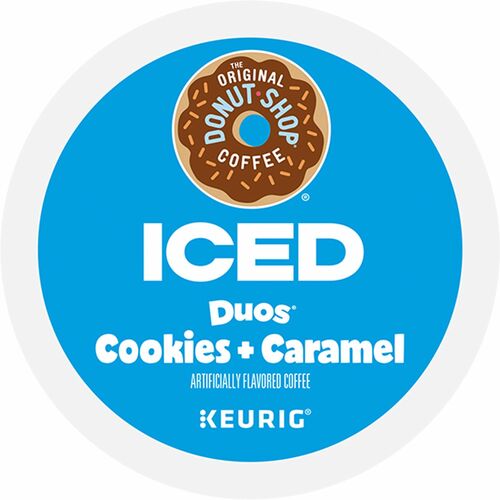 Green Mountain  Coffee,Duos Cookies/Caramel,Medium Roast,K-Cup,24/BX,4BX/CT-GMT9881CT