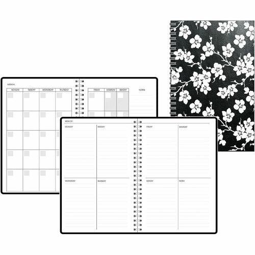 House Of Doolittle  Planner,Undated,Full-Year,Wkly/Mthly,7"x11",Cherry Blossoms-HOD212152