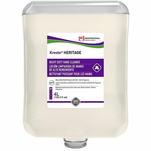 S.C. JOHNSON & SON, INC  Hand Soap,f/Oils&Adhesives,Super-Heavy Duty,4L,4/CT,OFWE
