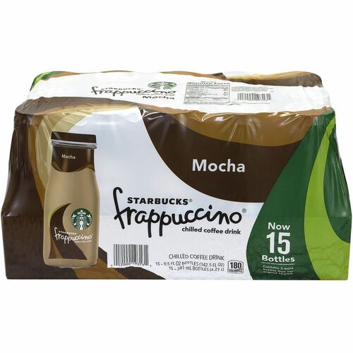 Green Rabbit  Coffee,Starbucks,Frappucino,Mocha,To-Go,9.5oz,15/CT,Brown-GRR90000049