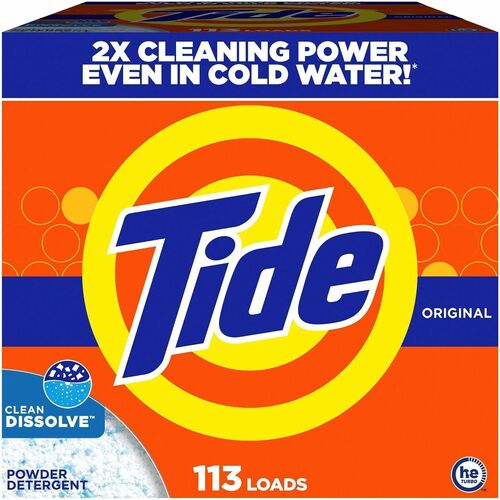 Procter & Gamble Commercial  Laundry Detergent,Powder,f/Regular/HE,113 Loads,129oz,WE