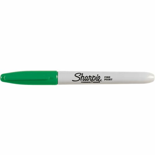 Newell Brands  Permanent Markers, Sharpie, Fine Point, Green
