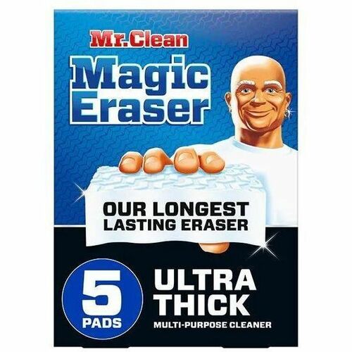 Procter & Gamble Commercial  EraserPads,UltraThick,MicroScrubbers,4.6"x1.2"x2.3",5/PK,WE