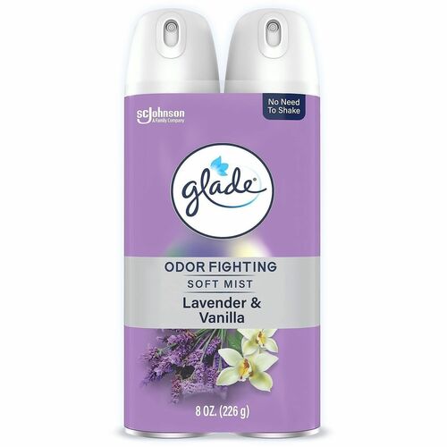 S.C. JOHNSON & SON, INC  Ai FreshenerSpray,Lavender&Vanilla,8.3oz,2/PK,6/CT,NoColor