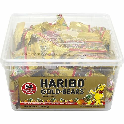 Green Rabbit  Candy,Gummies,Bears,Single-Serve,Asst. Flavores,54/CT,Multi-GRR20900181