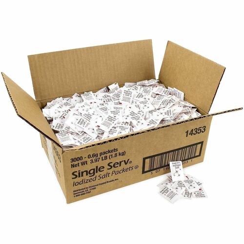 Green Rabbit  Salt,Sing-Serve,Iodized,Seasoning,3000 Pieces,Multi-GRR20900355
